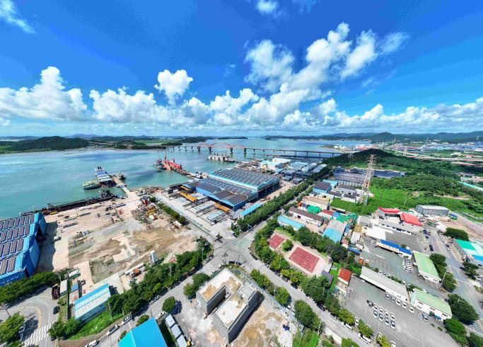 전라남도 목포에 서해안권 첫 함정 방산업체 탄생