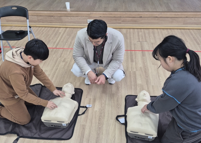 경기도교육청안전교육관, ‘찾아가는 학생 응급처치·심폐소생술 교육’ 실시