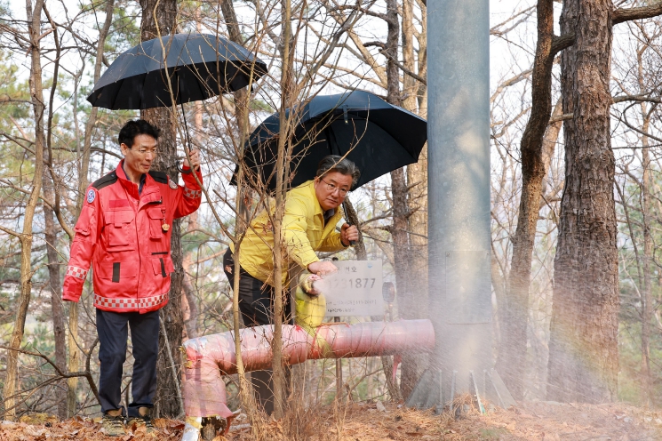 유성구, 봄철 대형 산불 선제 대응태세 강화
