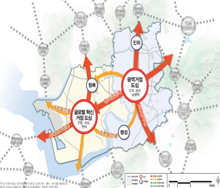 경기도, 2040년 평택 도시기본계획 승인…인구 105만4천 명 목표