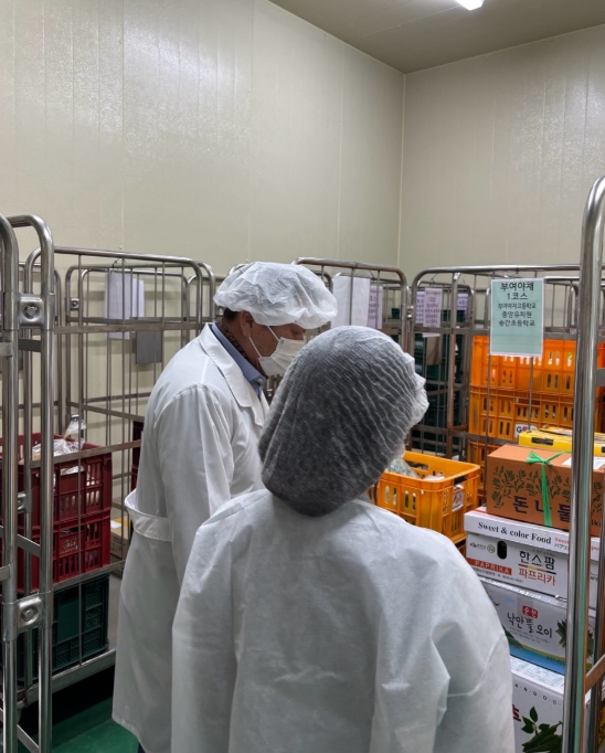 부여군, 봄 신학기 식중독 예방 합동점검 실시