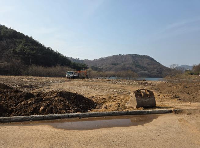 사천시, 와룡저수지 파크골프장 조성사업 본격 착공
