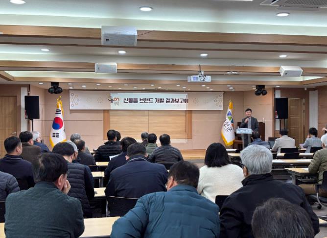 정선군 신동읍 브랜드 개발 결과보고회 개최 