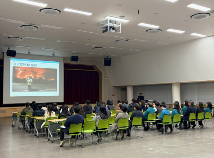 통영시, 재난안전 담당 공무원 대상 재난 대응 역량 강화 및 매뉴얼 교육 실시