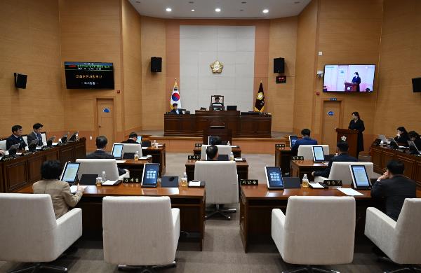 완주군의회, 제299회 임시회 마무리
