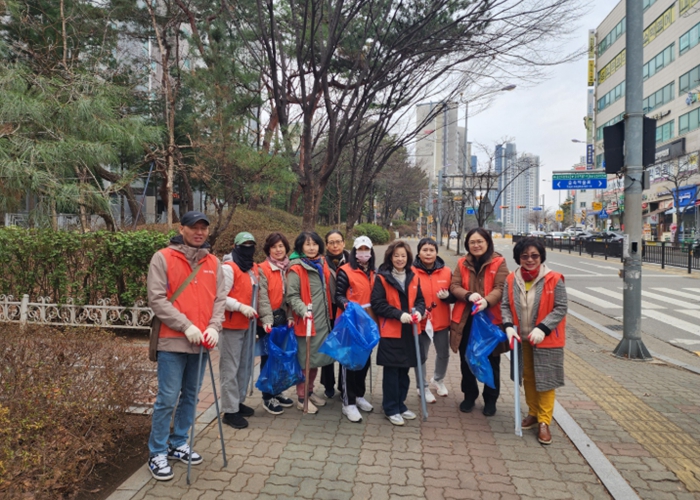 고양시 풍산동, 새봄 맞이 마을 대청소 실시