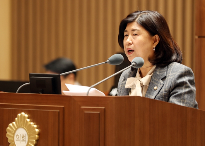 수원시의회 조미옥 의원, “금곡동 공공시설용 예비대지 방치… 복합문화시설 건립 추진해야”