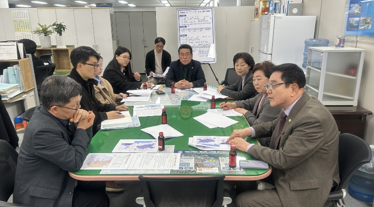 홍성군의회 천수만특위, 충남도 방문… 수산자원보호구역 해제 협조 요청