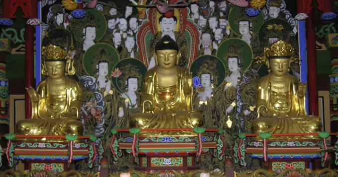 '홍성 용봉사 목조여래삼존상' 道 문화유산 신규지정