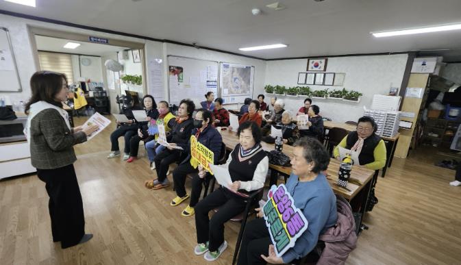 아산시 온양6동, '찾아가는 산불 예방 캠페인'으로 주민 호응