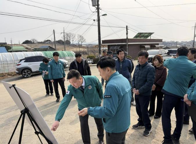예산군수, 주요 현안 사업장 현장답사 실시