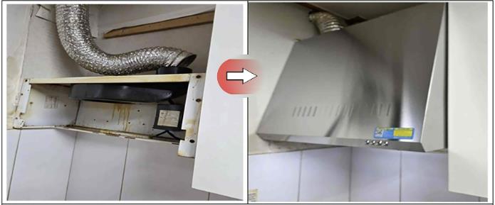 성남시, 어린이집·경로당 125곳 주방 후드 교체 '요리 매연 저감'