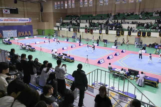 삼척시, '제25회 성평등가족부장관기 전국 태권도대회' 성황리 개최 중