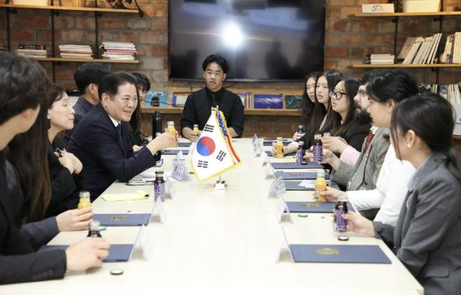 미국 가든그로브시 고교생 연수단, 안양시 방문