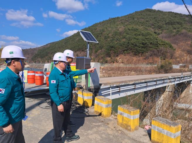 산청군, 여름철 대비 수해복구 건설현장 집중 점검
