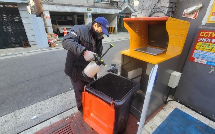 강북구, 일반주택 및 나홀로아파트 RFID 종량기 세척·소독 사업 확대