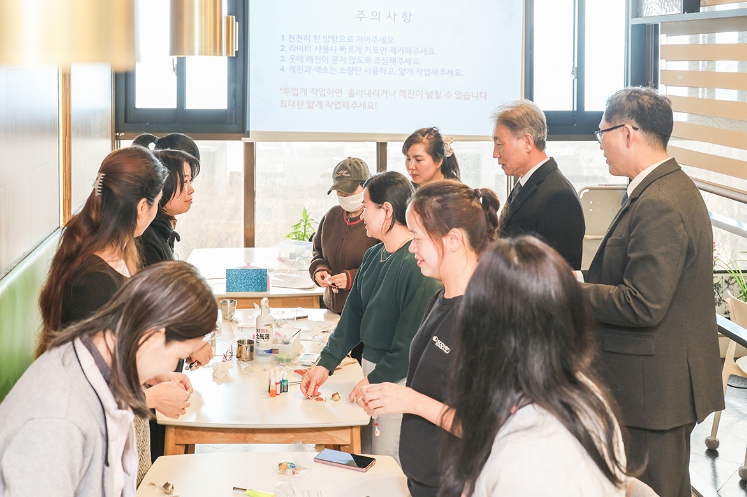 윤환 계양구청장, 가족센터 리모델링 공사 추진사항 점검