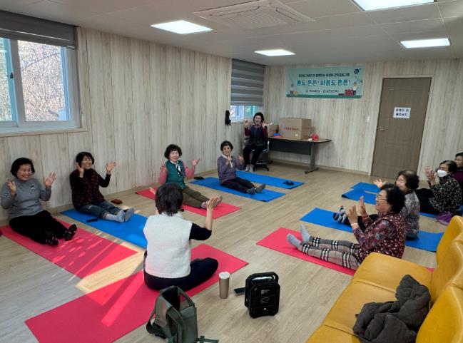 거제시 칠천보건지소, 어르신 대상 근력 특성화 프로그램 '몸도 튼튼! 마음도 튼튼!' 운영
