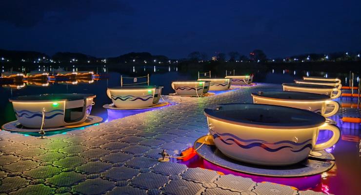 강릉시 경포생태저류지에 ‘오죽헌 전통 뱃놀이’ 조성, 4월부터 시범 운영