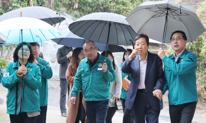 대전 동구, ‘동네방네 현장스케치’ 통해 해빙기 취약지역 점검