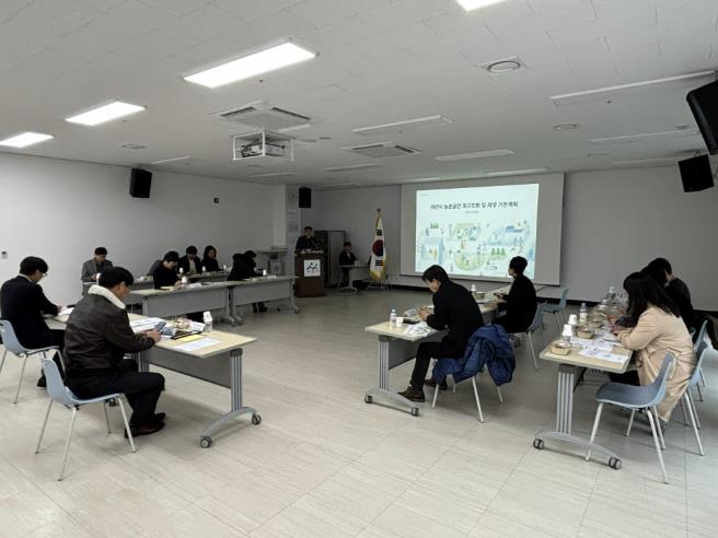 아산시, 농촌공간 재구조화 기본계획 의회 간담회 개최