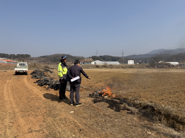 농촌 불법소각 막는다…경기도, 시군 합동점검으로 산불 예방 총력