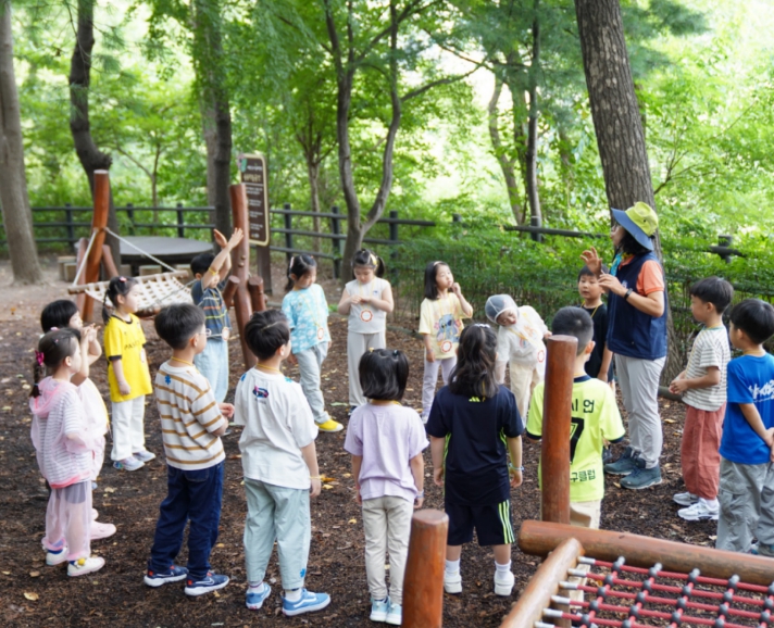 성동구, 유아숲체험원 3개소 개장... 아이들 숲에서 배우고 뛰논다