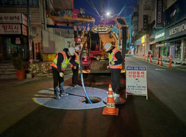 순천시, 하수도 생활민원 24시간 대응…침수피해 ‘제로화’ 총력

