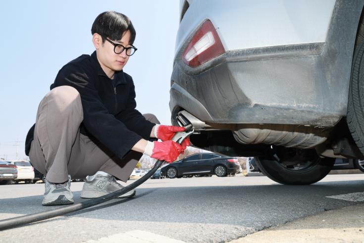 예천군, 경유차 ‘배출가스’ 점검 실시