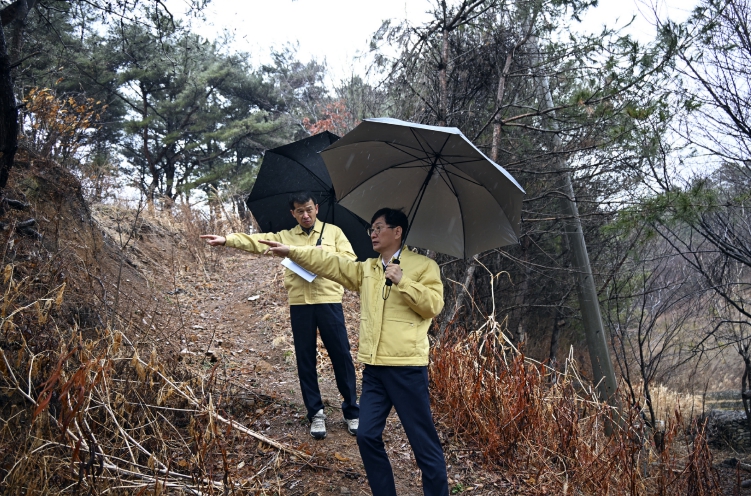 장수군, 해빙기 대비 취약시설 현장 점검 실시