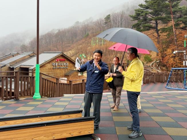 함양군 부군수, 대봉캠핑랜드 시설물 안전점검 실시
