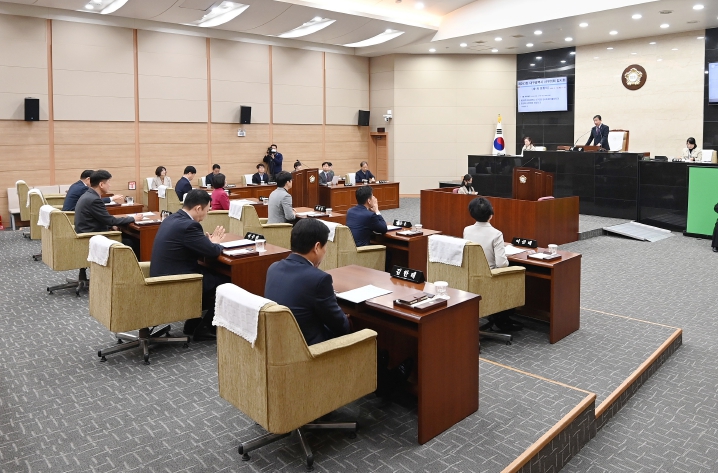 서구의회, 제263회 임시회 개회