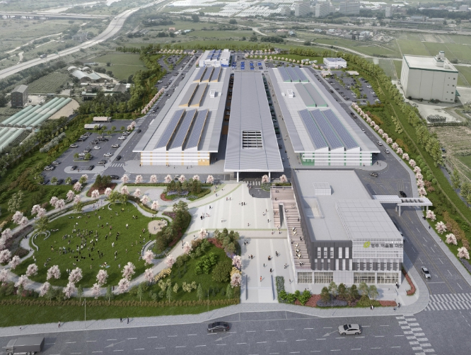 청주 농수산물 도매시장 시설현대화사업 '순항'