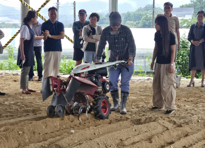 용인특례시, 초보 농업인 대상 농기계 실습 교육