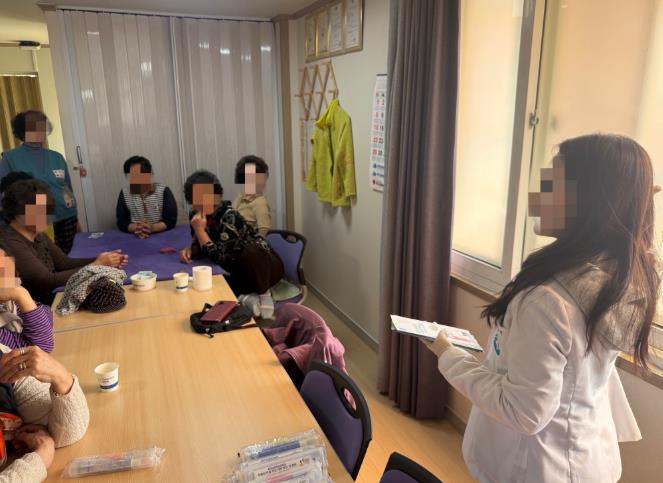 거제시 동부면 보건지소 “건강한 노후를 위한 '찾아가는 구강보건관리실' 운영”