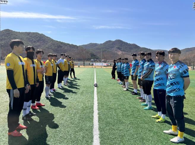 합천군 제25회 영·호남 공무원 친선축구대회 개최
