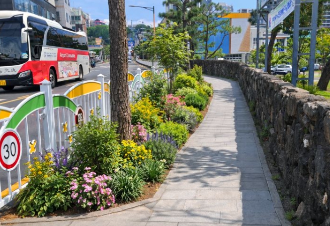 서귀포시, 신례초·서귀포초 어린이보호구역 ‘자녀안심 그린숲’ 조성!