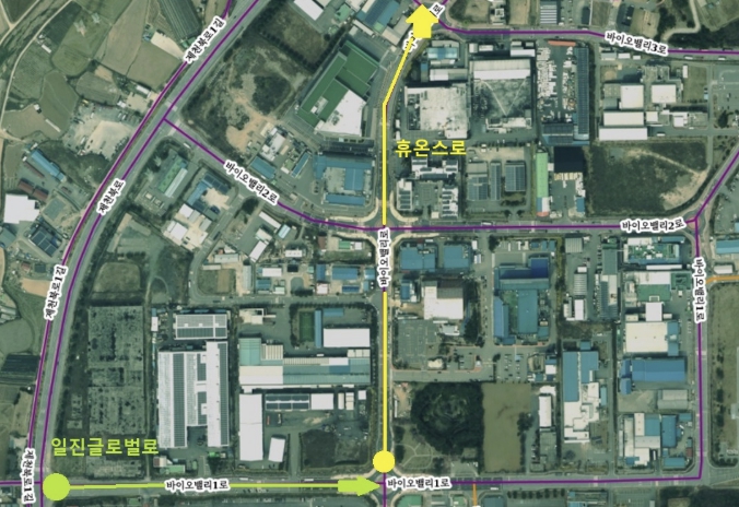 제천시, 명예도로명 안내시설물 설치