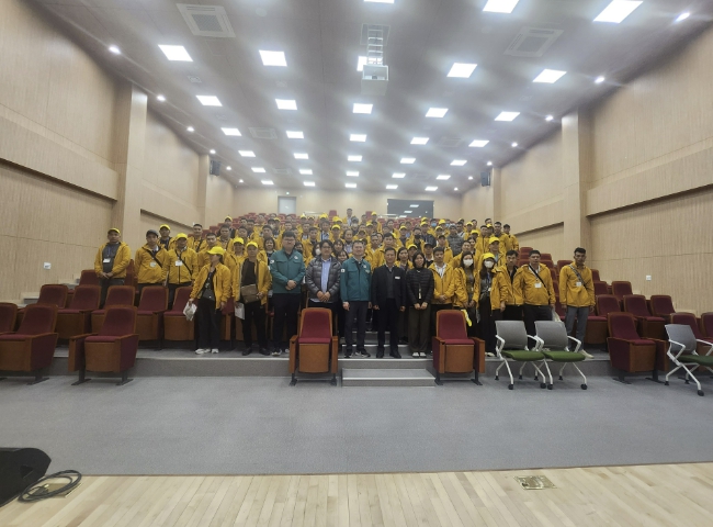 봉화군, 2026년 외국인 계절근로자 첫 입국