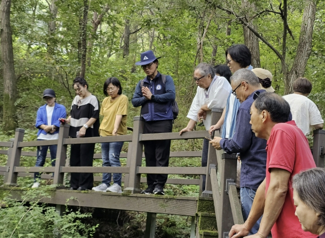 괴산군 자연과 함께하는 '성불산 숲해설 프로그램' 운영 본격 시작