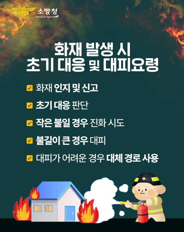 천안서북소방서, 산림 인접 주택 화재안전관리 및 행동요령 홍보 강화

