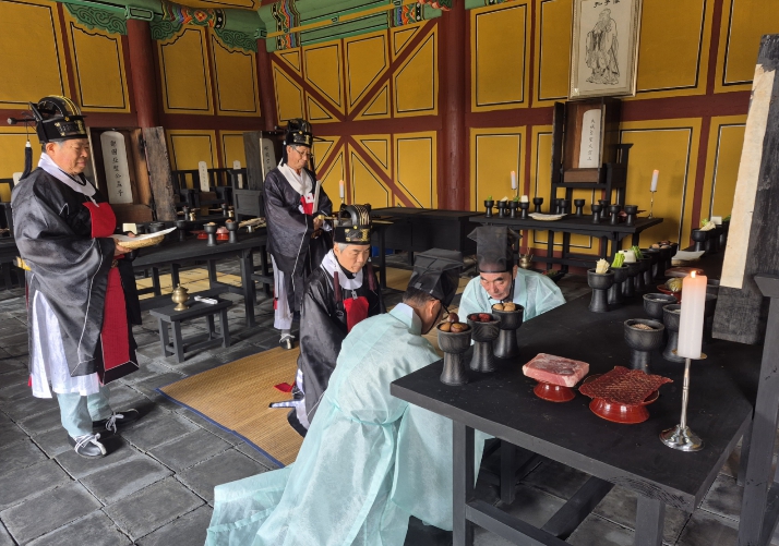 옥천·청산향교 2026년 춘기 석전제 봉행