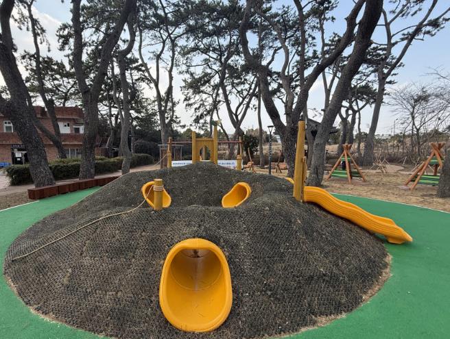 기장군, 월내어린이공원 자연친화 놀이시설 조성
