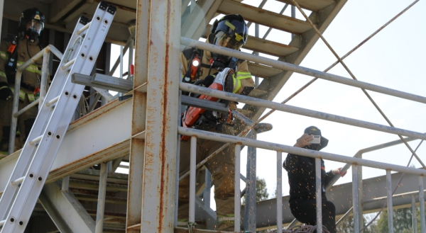 강진소방서, 전 종목 출전…기술경연대회 앞두고 집중훈련