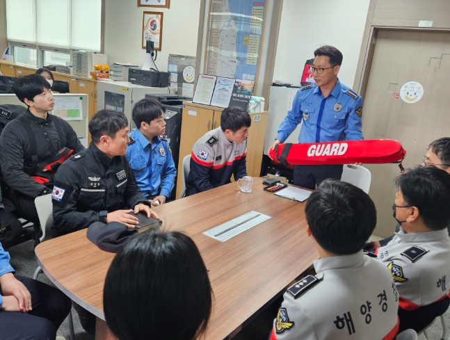 울진해경, 파출소 구조역량 강화 특별훈련 실시