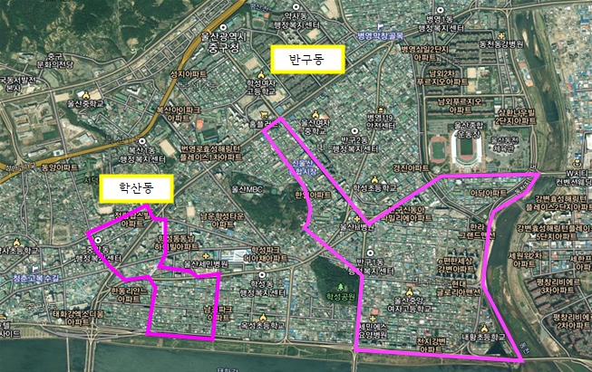 울산시, 중구 학산동·반구동 저영향개발 사업 주민설명회 개최
