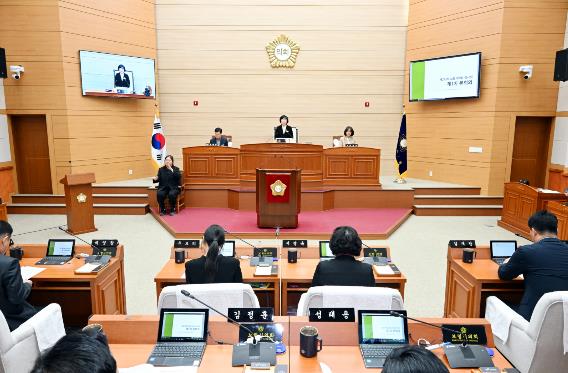 보령시의회, 제273회 임시회 개회... 추경예산안 등 주요 안건 심의