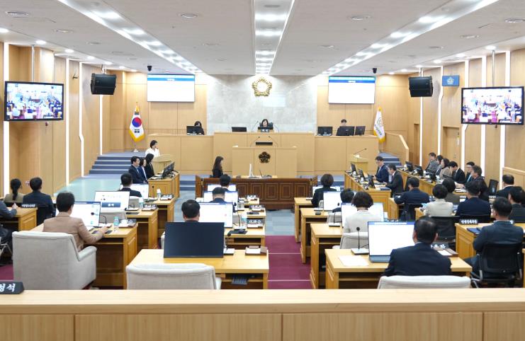 광주광역시 남구의회, 제319회 임시회 개회
