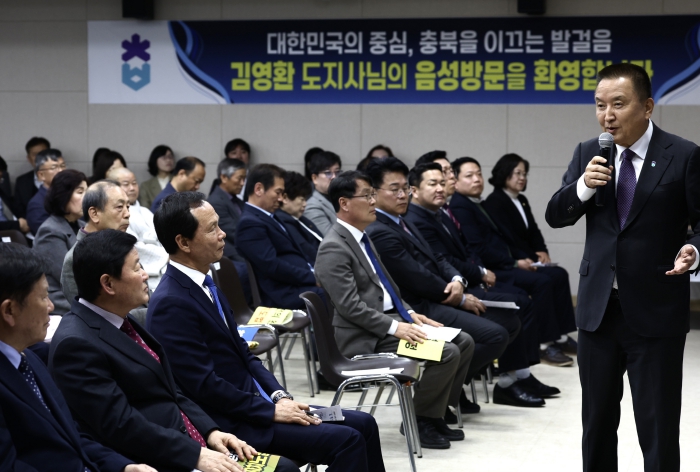 김영환 충북도지사, 음성군 방문으로 11개 시군방문 마무리