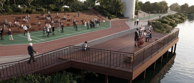 동작구, 도림천에 수변무대 세우고 안전은 더했다